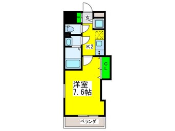 間取図 Ｌｕｘｅ玉造Ⅱ