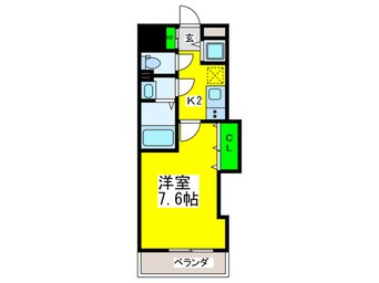 間取図 Ｌｕｘｅ玉造Ⅱ