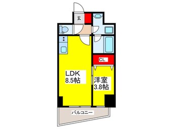 間取図 仮)東野田マンション