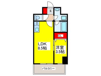 間取図 仮)東野田マンション