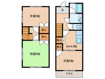 間取図 第１三幸荘