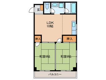 間取図 シャトル岡崎