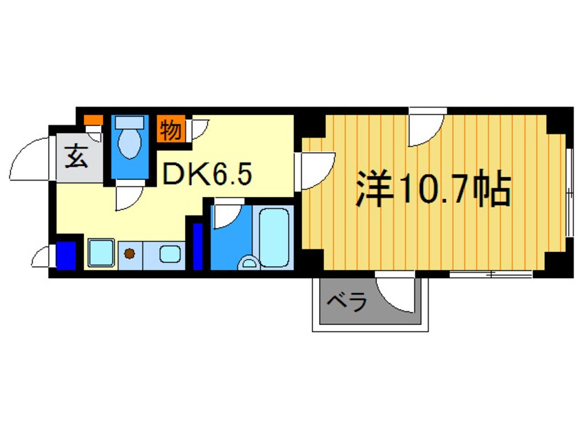 間取図 パインフｨールド御池