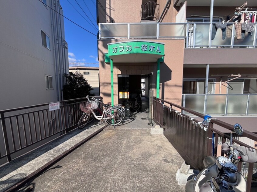 エントランス部分 オスカ－桜木Ａ