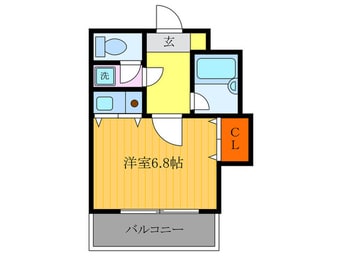 間取図 聖護院谷口マンション