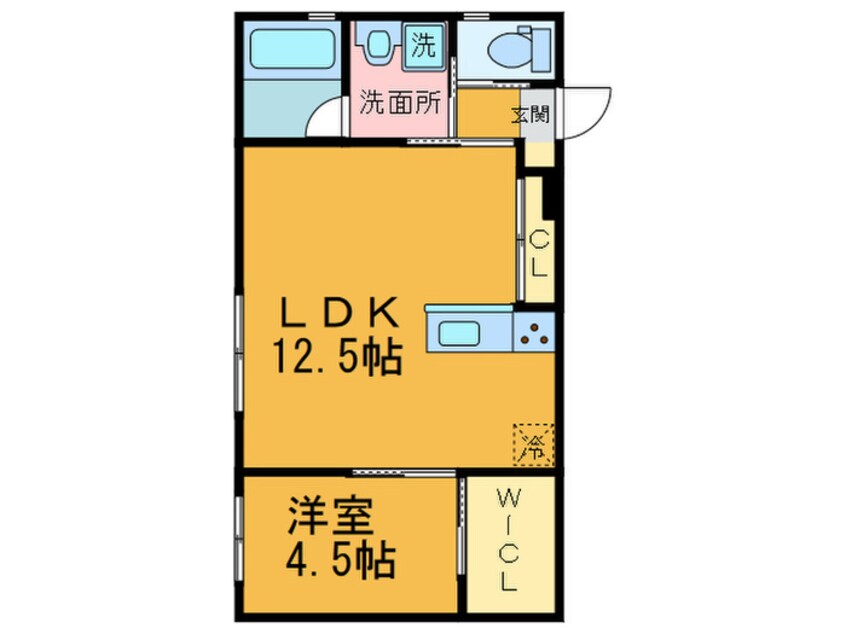 間取図 Luxe本町