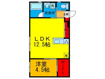 間取図 Luxe本町