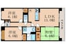 ＭＺ　グラヴィ－ル 3LDKの間取り