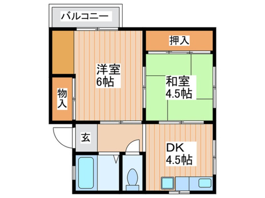 間取図 鴻和ハイツ