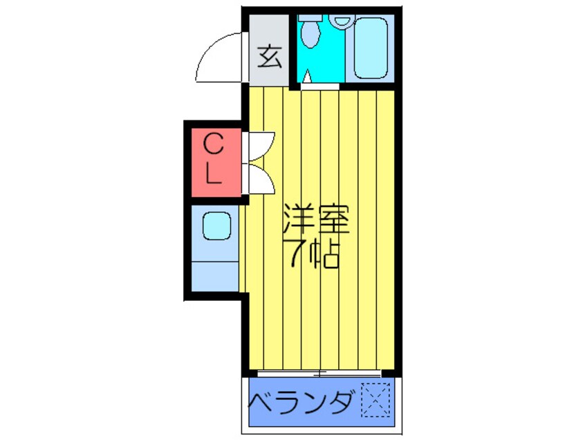 間取図 舞風恋人(ﾏｲﾌﾚﾝﾄﾞ）