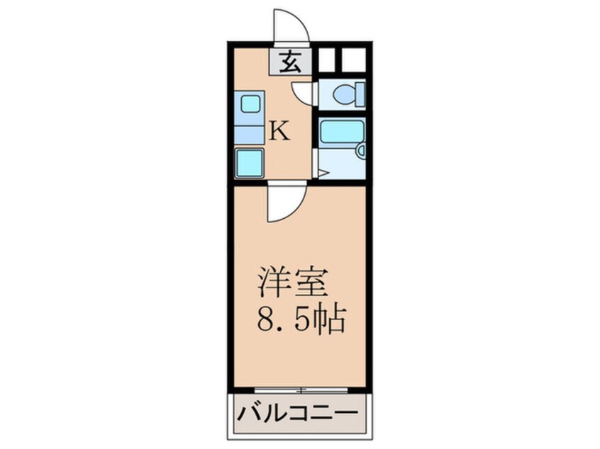 間取図 ネクスプロス大手筋