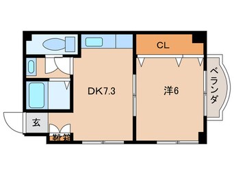 間取図 グランリッチ園田