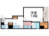 仮)ベラジオ雅び京都西京極(201) 1Kの間取り