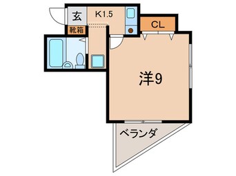 間取図 ベルメゾン