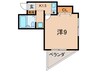 ベルメゾン 1Kの間取り