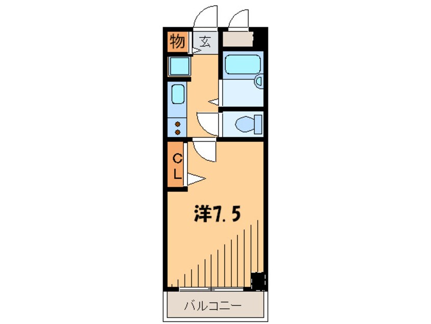 間取図 ジュネス西明石