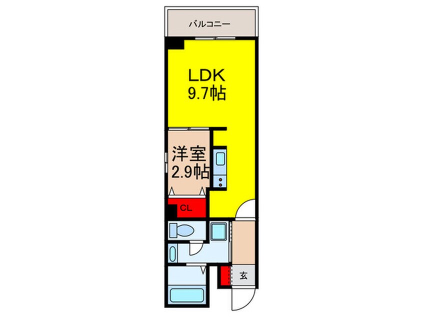 間取図 BLANCOSTA　THE　CLASS