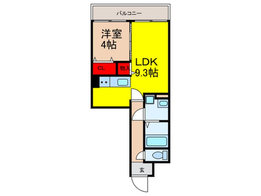 間取図 BLANCOSTA　THE　CLASS