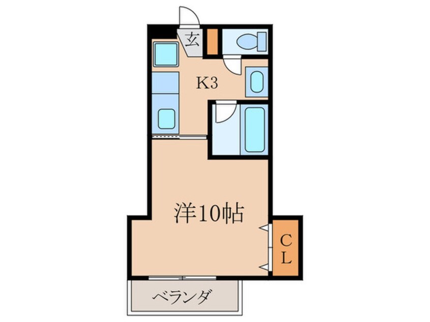 間取図 エトワ－ルブランシュ