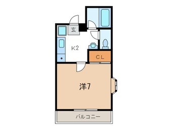間取図 ハイツ・ローズマリー