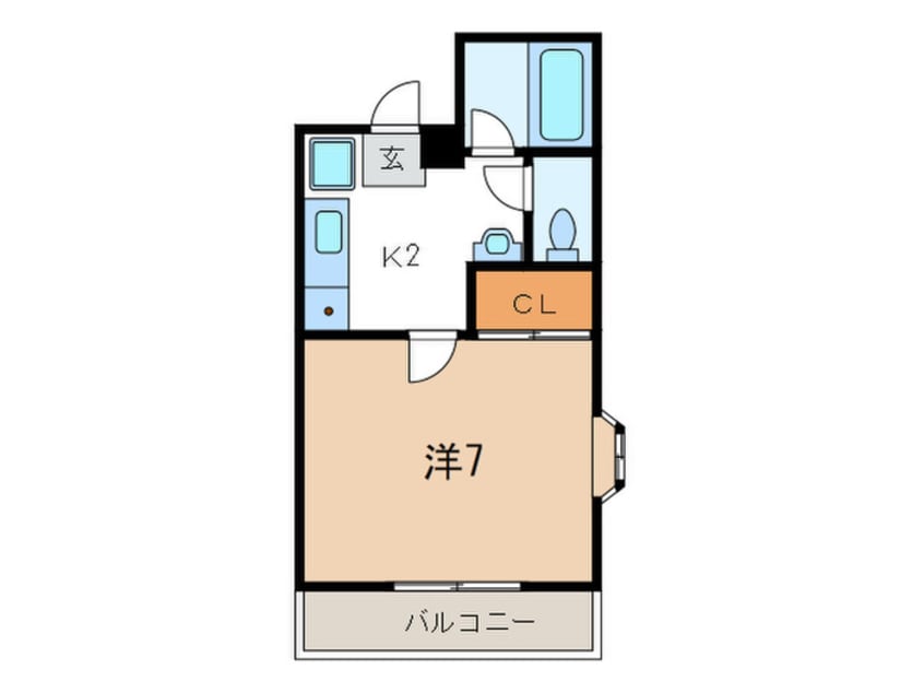 間取図 ハイツ・ローズマリー
