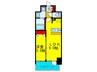 ﾌﾟﾚｻﾝｽ立売堀ﾍﾞﾙｳﾞｨﾙ(1203) 1LDKの間取り