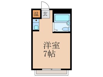 間取図 バッハレジデンス長瀬