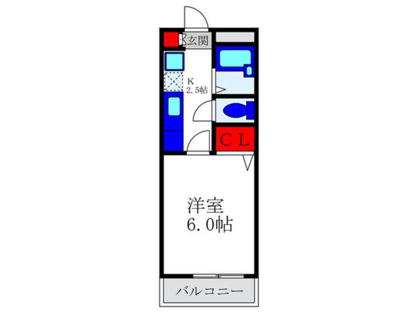 間取図 メゾンリブレ