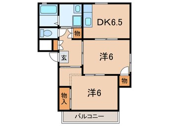 間取図 吉田マンション