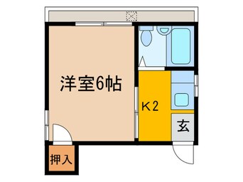 間取図 フロンティア西森ビル