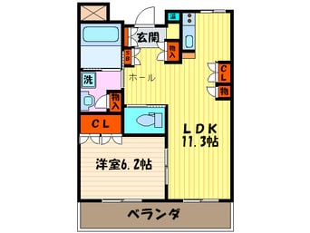 間取図 グランデ上牧
