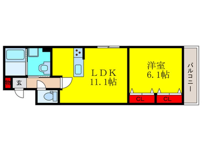 間取図 ハイダウェイホーム茨木