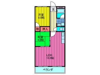 間取図 新森サニーガーデン