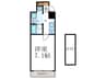 Noeud　Sanjo 1Kの間取り