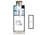 Noeud　Sanjo 1Kの間取り