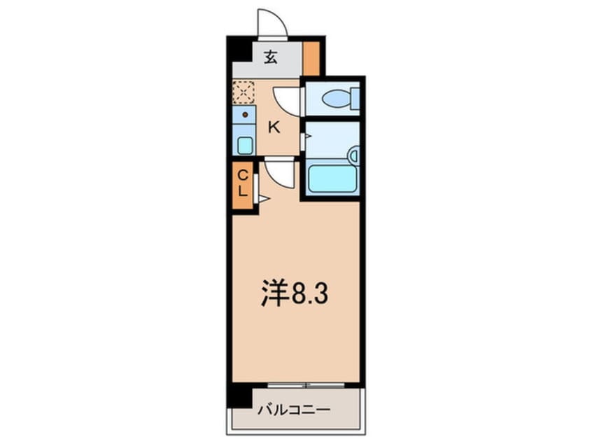 間取図 クレセントヒル・イ－スト