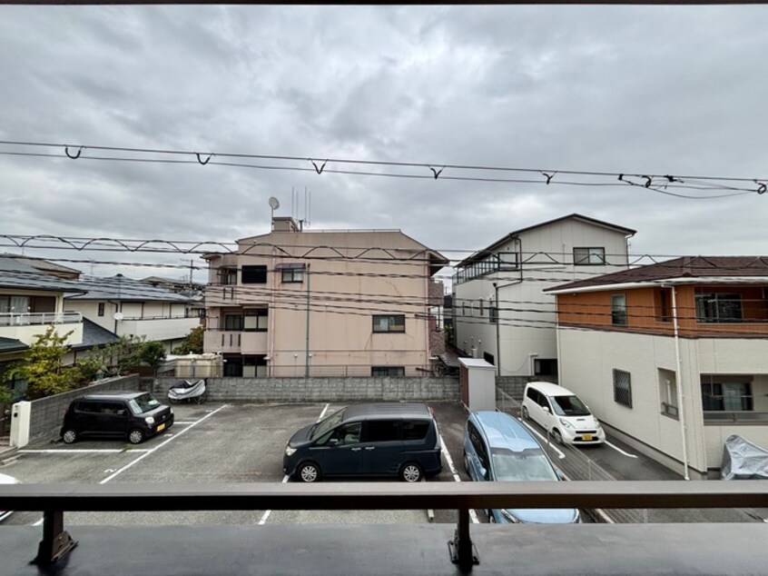 室内からの展望 プラシ－ドウエスト