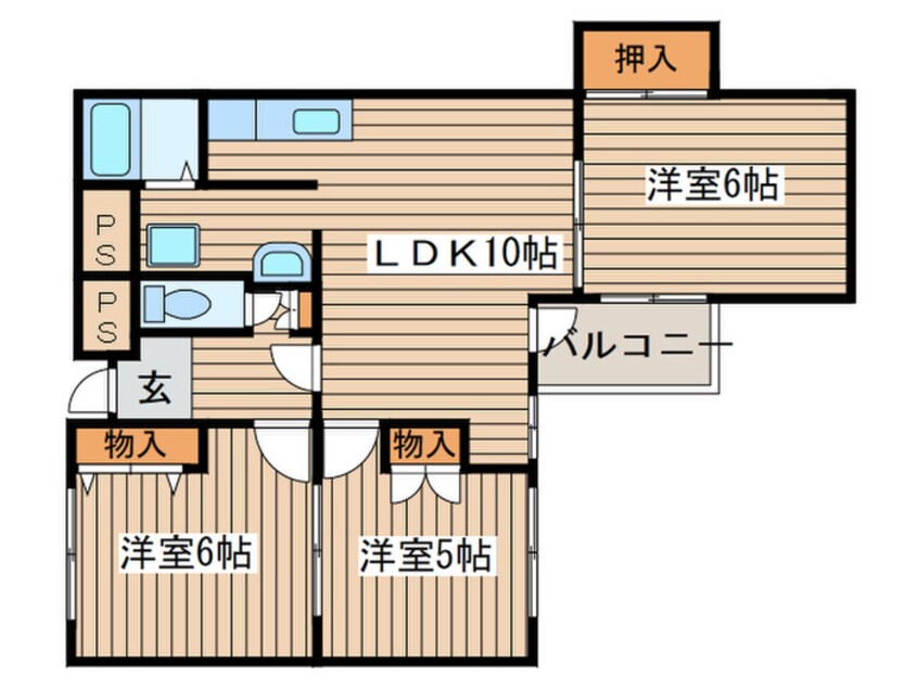 間取図 メゾンエトワール