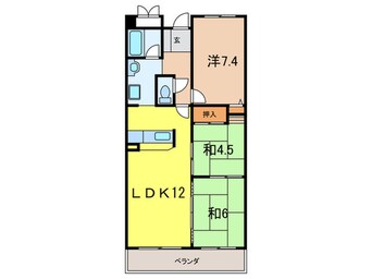 間取図 西宮六軒町ア－バンリズ
