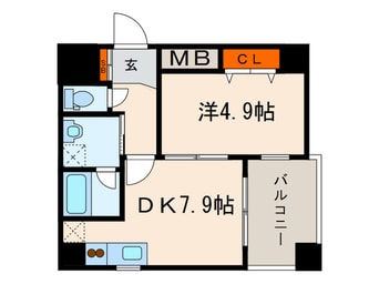 間取図 Ｇｌｕｃｋ芥川