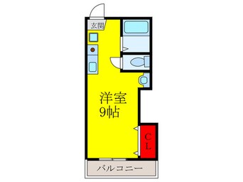 間取図 山仁クレハマンション