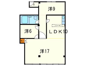 間取図 六甲ハイツ