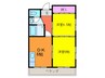 第３シャルマン四條畷 2DKの間取り
