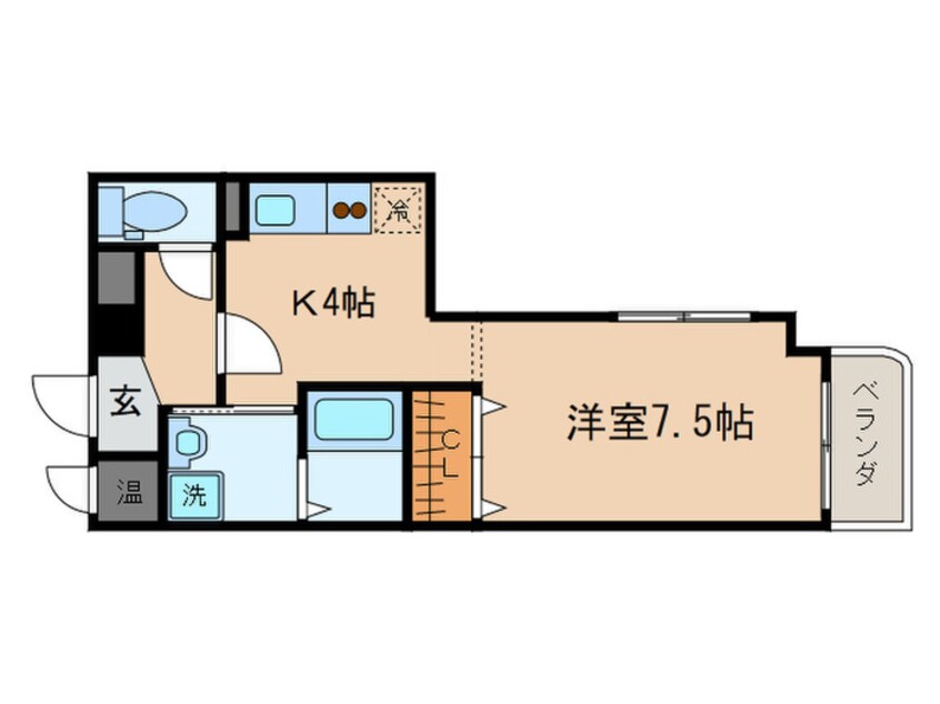 間取図 グレ－ス大嘉