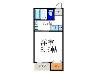 間取図 京OHBUⅣ