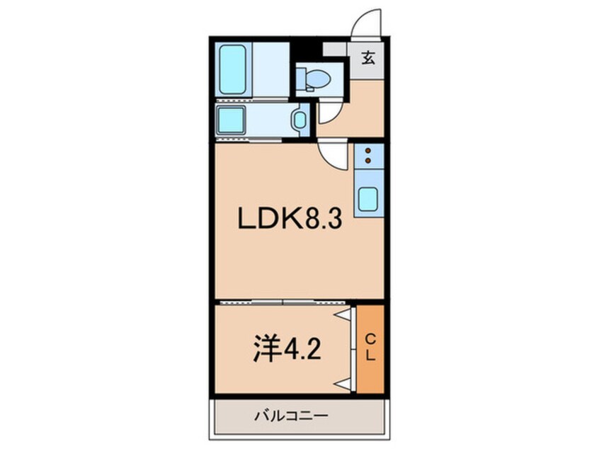 間取図 ジーメゾン東加古川