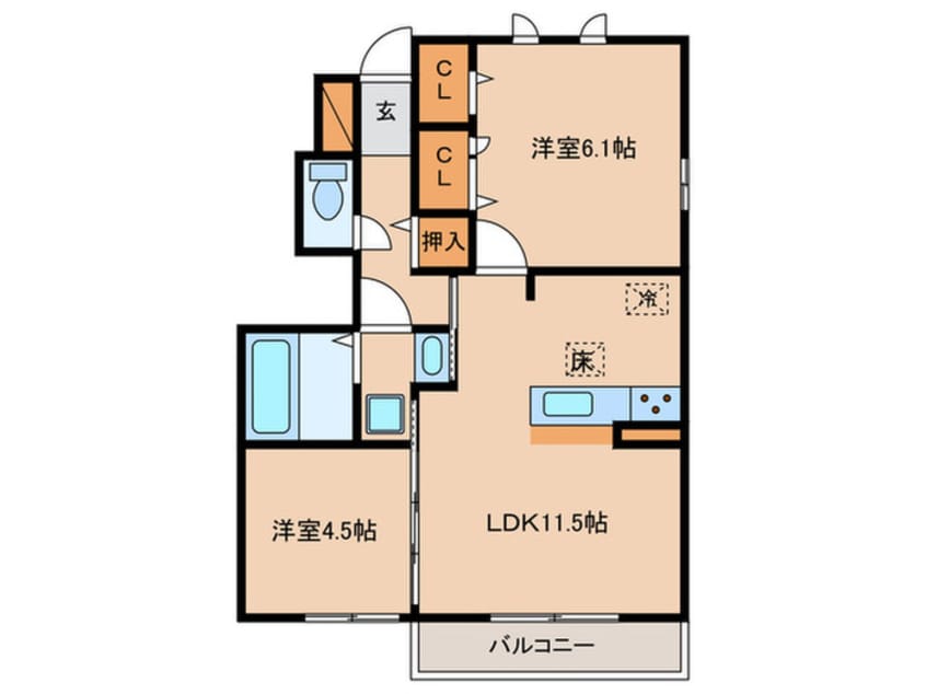間取図 mimoza seta