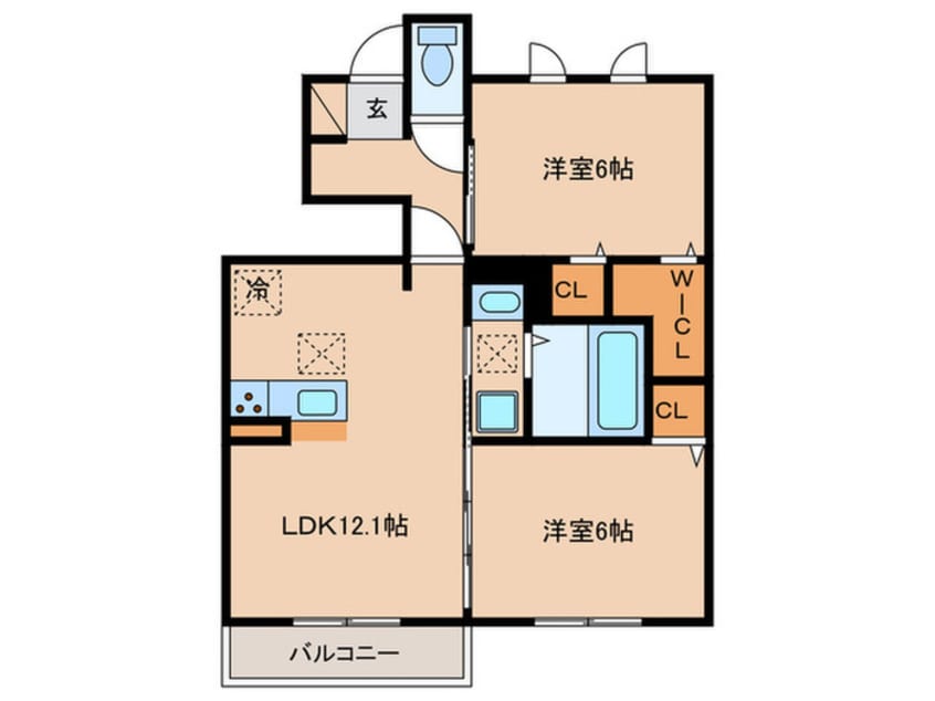 間取図 mimoza seta