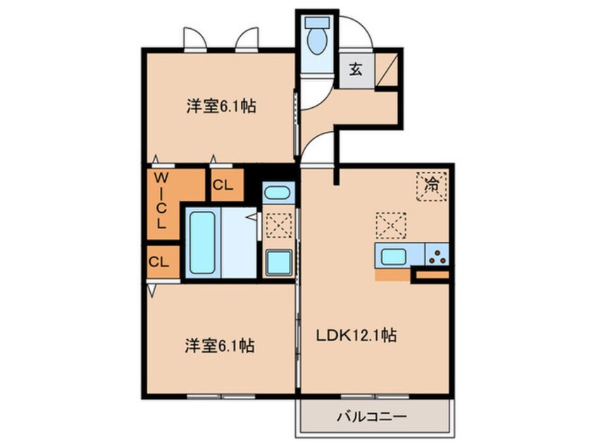間取図 mimoza seta
