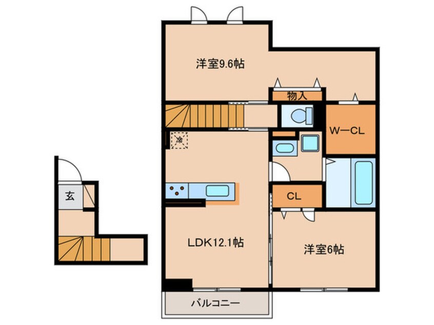 間取図 mimoza seta